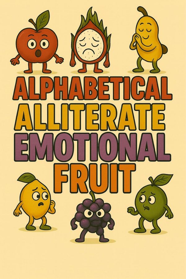 Alphabetical Alliterate Emotional Fruit book cover
