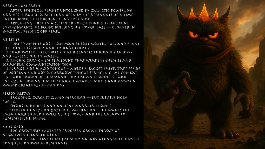 King Kragnar character art from Remnants